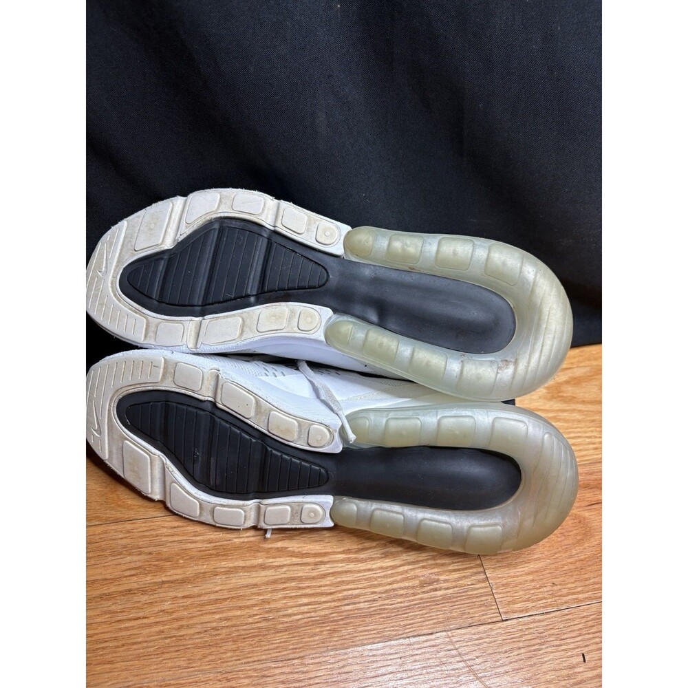 Nike Men's Air Max 270 AH8050-100 Running White Black Shoes Sneakers Size 13 - Picture 7 of 8